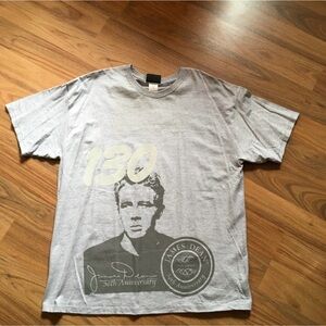 NWT James Dean “130” 50th Anniversary Collectable Graphic T-Shirt - Gray - XL